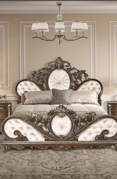 Espresso Solid Hardwood Traditional King Bedroom Set