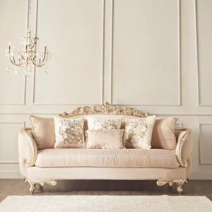 French Style Sofa Set with Center table