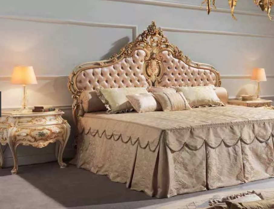 Hand Painted Luxurious Princess Bed Set