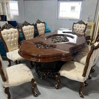 ROYAL DESIGNER DINING TABLE SET 8 SEATER