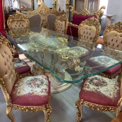 Luxury Dining Table Set