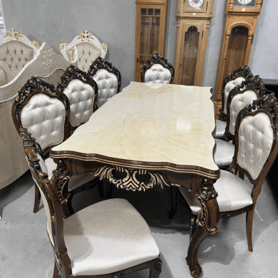 Royal Designer Dining Table with Chair