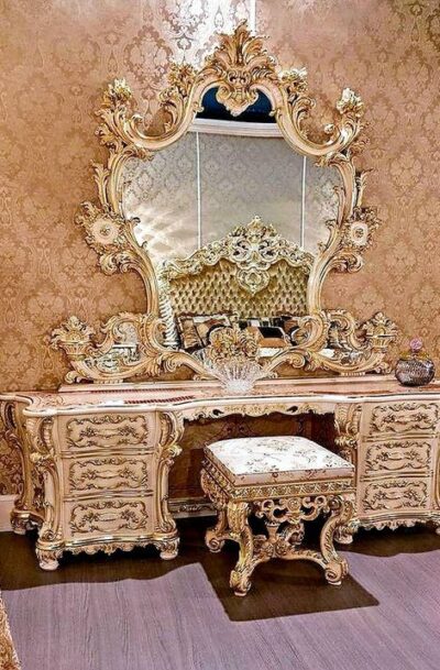 Baroque Style Dressing Table Set