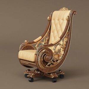 Luxury Wooden Design Office Chair