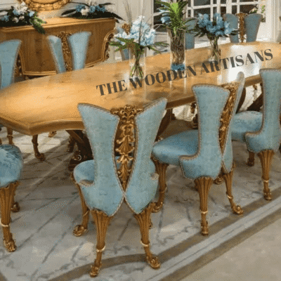 Italian luxury dining table for elegant interiors