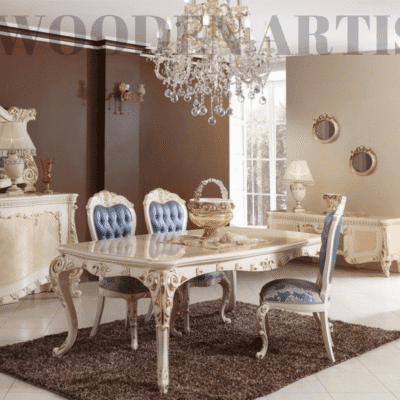 Luxury Baroque Dining Room Set by The Wooden Artisans