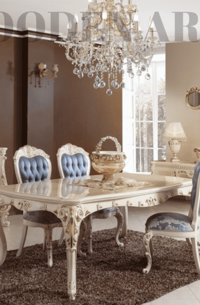 Luxury Baroque Dining Room Set by The Wooden Artisans
