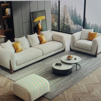 Modern Luxury Fabric Sofa Set | Premium Living Room Furniture – The Wooden Artisans