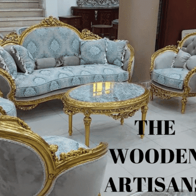 Luxury Royal Gold Carved Sofa Set – Italian Palace Style By The Wooden Artisans | Manufacturer & Exporter