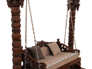 Teak Wood Swing with Modern Minimal Design
