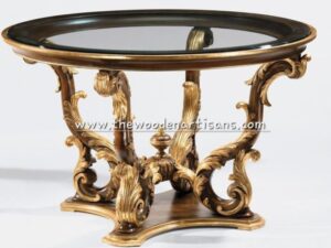 Handcrafted Antique Center Table
