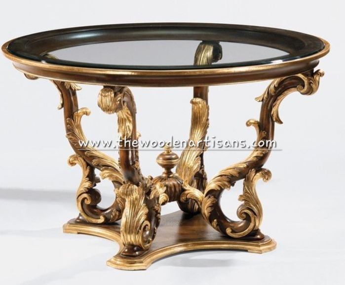 Handcrafted Antique Center Table